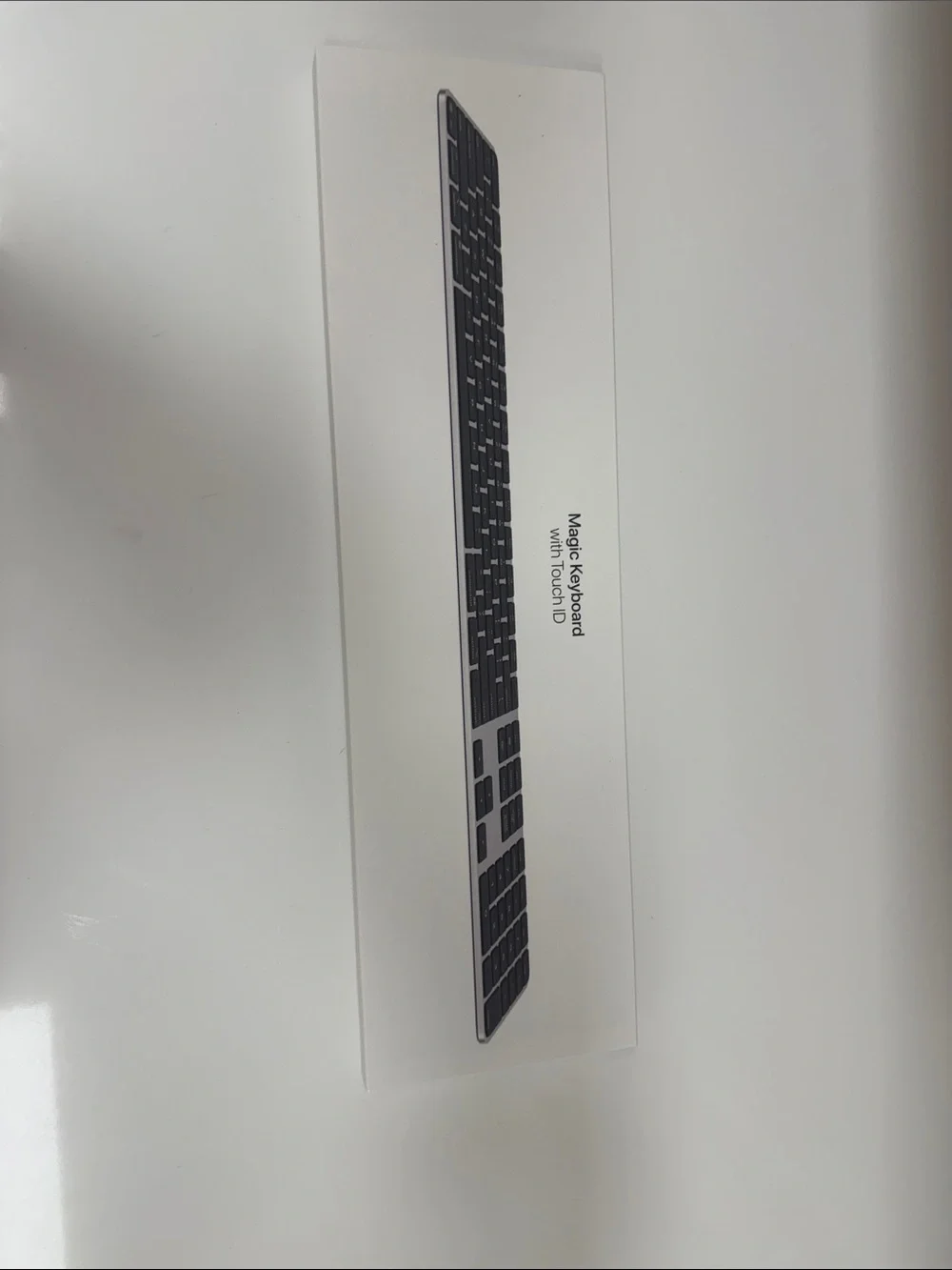 Apple Magic Keyboard with Numeric Keypad - Space Gray and Black Keys